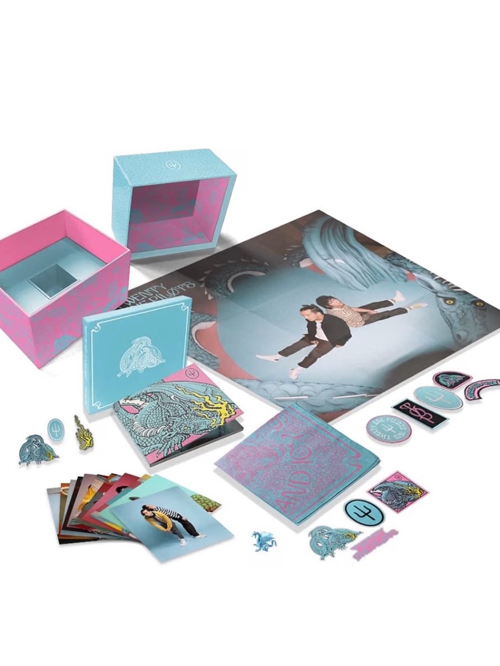 Twenty One Pilots Scaled and Icy Complete Limited Edition Box Set CD 2021 RARE